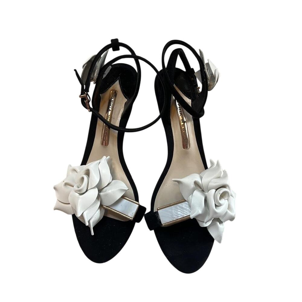 Sophia Webster Sandals In Black White - Picture 3 of 7